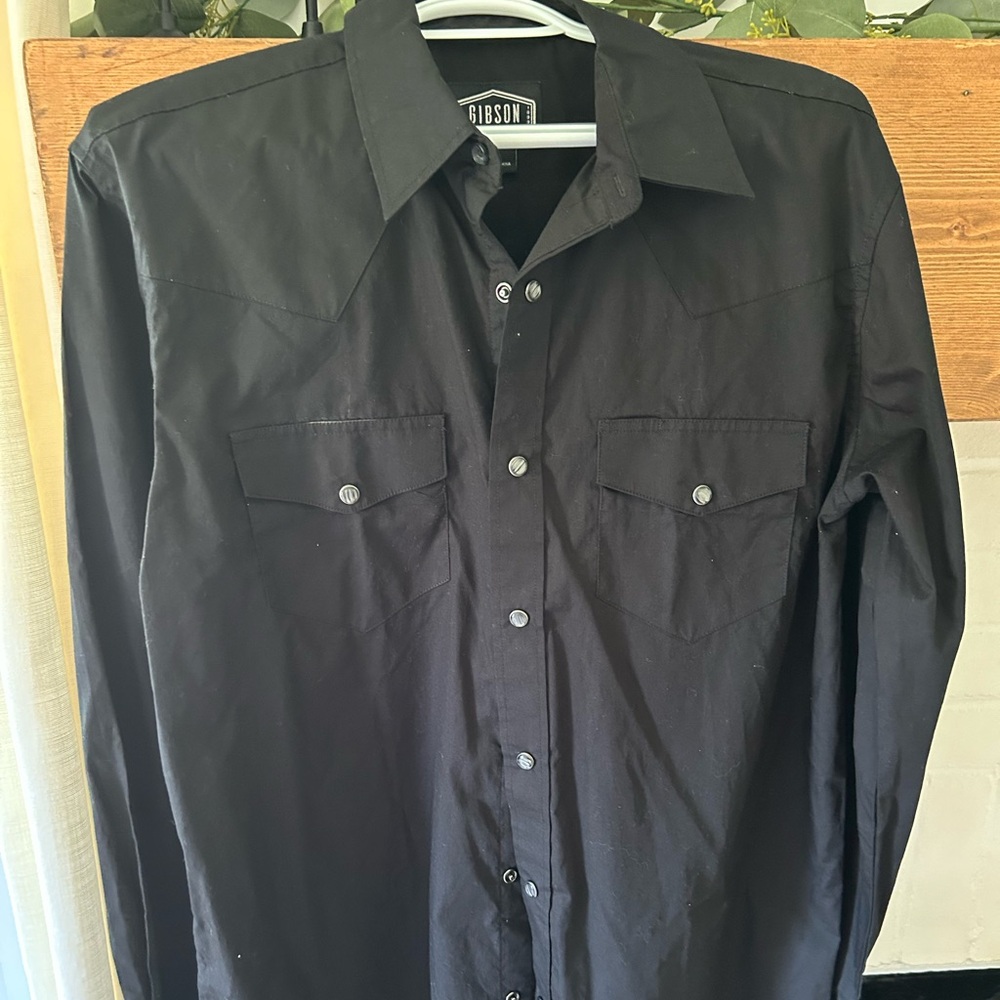 Gibson pearl snap shirt